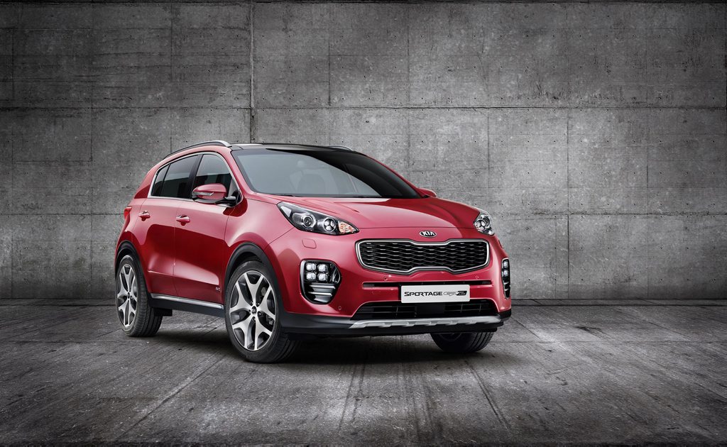 AERO INSPIRED? Kia says the sharp shapes found on its new Sportage SUV are inspired by iconic modern fighter jets. AERO INSPIRED? Kia says the sharp shapes found on its new Sportage SUV are inspired by iconic modern fighter jets.